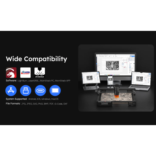 Atomstack A10 Pro V2 lézergravírozó plotter 41x38cm | Hivatalos HU forgalmazó